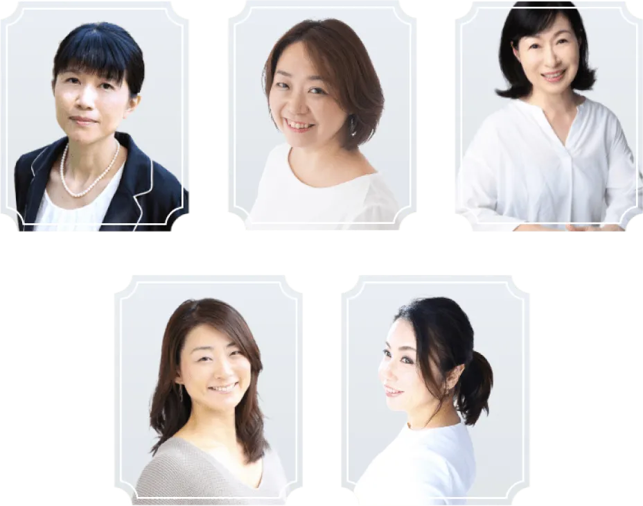 実家整理を担当する女性スタッフ5名