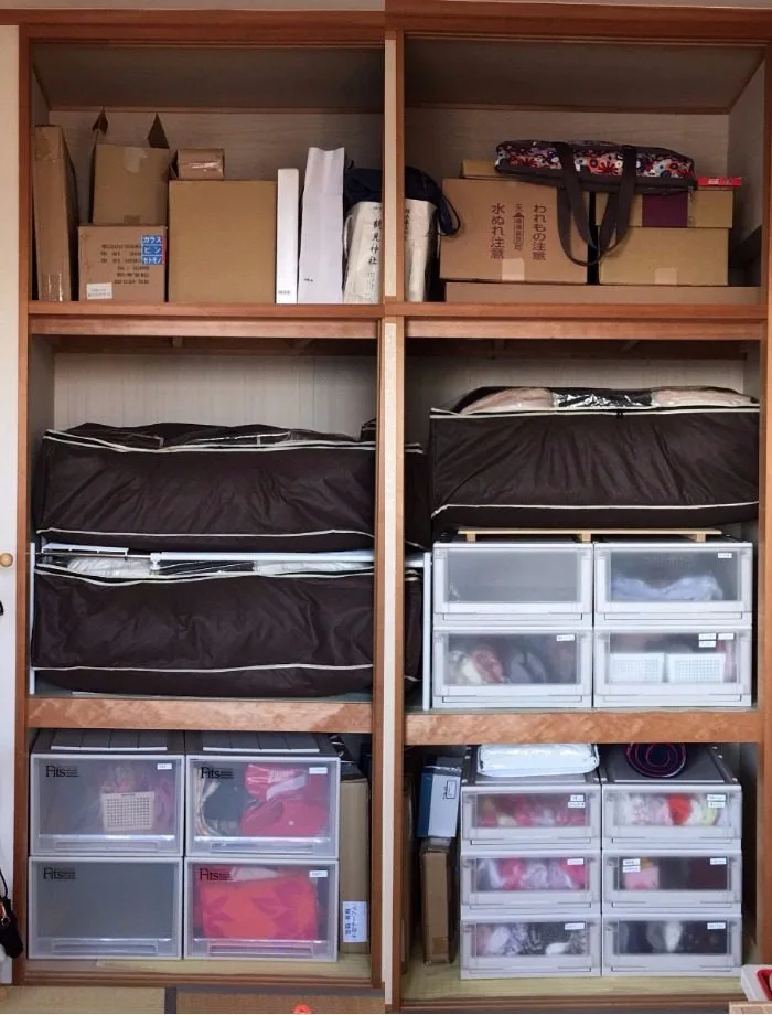 奥行きを活かした押入れとクローゼットの収納術 片付け 整理収納依頼のおうちデトックス
