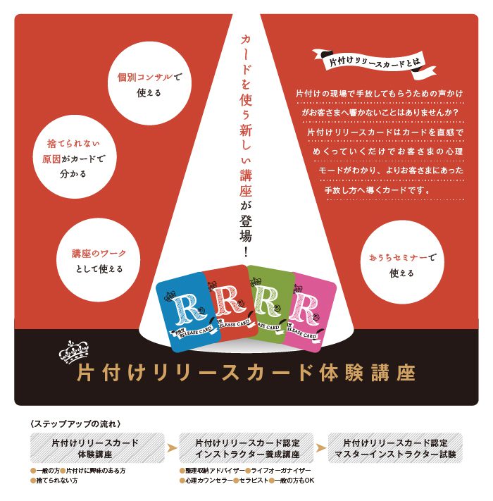 リリースカードチラシ