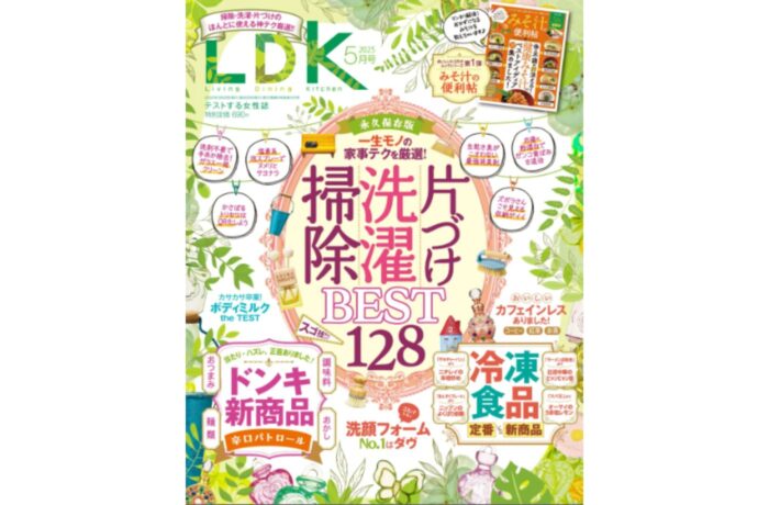 晋遊舎 LDK  (エル・ディー・ケー )2025年5月号 | 一生モノの掃除・片づけ・洗濯　家事テク＆アイテムBEST128