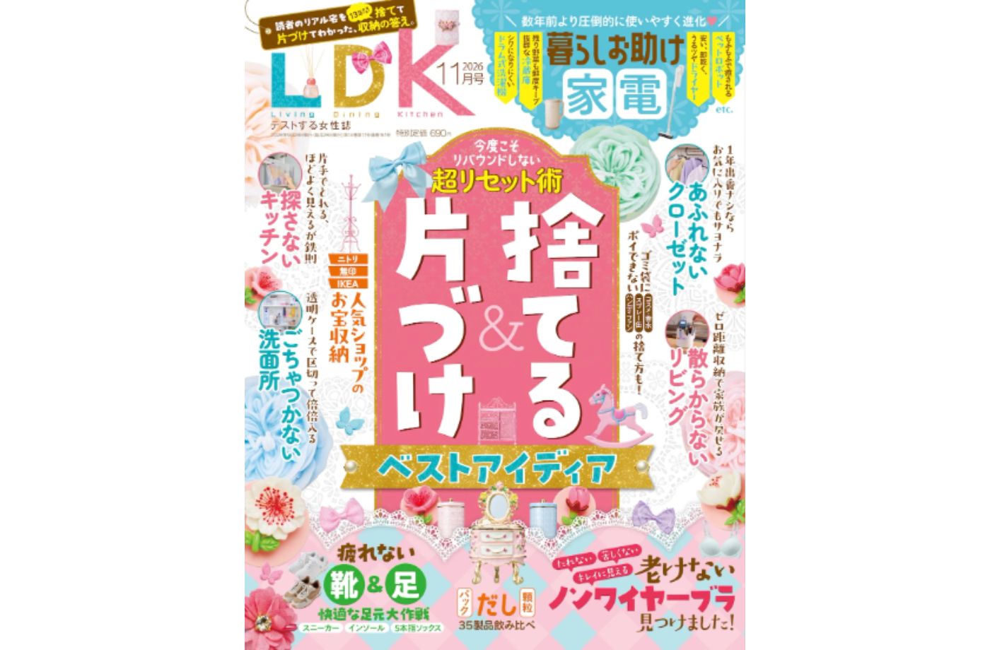 晋遊舎 LDK  (エル・ディー・ケー)2026年11月号 | 捨てる＆片づけベストアイディア